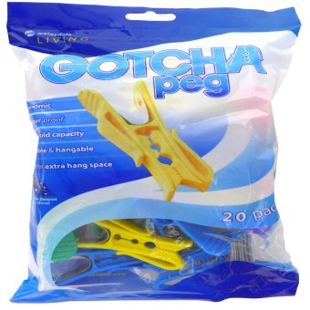 GOTCHA Peg ไม้หนีบผ้าคละสี 20 ชิ้น จากประเทศออสเตรเลีย GOTCHA Peg ไม้หนีบผ้าคละสี 20 ชิ้น จากประเทศออสเตรเลีย