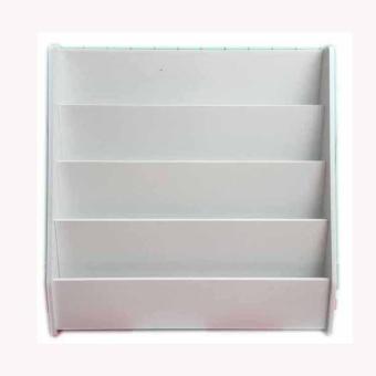 Imageขั้นวางหนังสือเด็ก รุ่นโดริโน่(สีขาว) Imageขั้นวางหนังสือเด็ก รุ่นโดริโน่(สีขาว)