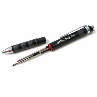 ปากกาดินสอ 3 ระบบร๊อทริง ด้ามสีดำ rOtring Tikky 3 in 1 Black ปากกาดินสอ 3 ระบบร๊อทริง ด้ามสีดำ rOtring Tikky 3 in 1 Black