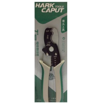 Hark Caput Tools คีมตัด / ปอก /และ ย้ำสายไฟ ขนาด 7 นิ้ว Hark Caput Tools คีมตัด / ปอก /และ ย้ำสายไฟ ขนาด 7 นิ้ว
