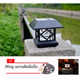 โคมไฟแบบตั้ง พลังแสงอาทิตย์ LEDทรง ตาข่าย แสงสีเหลือง ฟรี iRing แหวนติดมือถือ โคมไฟแบบตั้ง พลังแสงอาทิตย์ LEDทรง ตาข่าย แสงสีเหลือง ฟรี iRing แหวนติดมือถือ
