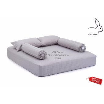 CB Cotton ชุดผ้าปูที่นอน 1000เส้น เกรดโรงแรม 5 ดาว กันไรฝุ่น ขนาด 6 ฟุต เซ็ท 5 ชิ้น ( สีตามรูป) CB Cotton ชุดผ้าปูที่นอน 1000เส้น เกรดโรงแรม 5 ดาว กันไรฝุ่น ขนาด 6 ฟุต เซ็ท 5 ชิ้น ( สีตามรูป)