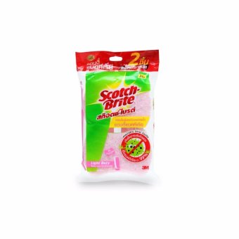 SCOTCH-BRITE® ฟองน้ำใยขัดสีชมพูแอนตี้แบคทีเรีย Antibac Pink (ซื้อ 3 แถม 3) SCOTCH-BRITE® ฟองน้ำใยขัดสีชมพูแอนตี้แบคทีเรีย Antibac Pink (ซื้อ 3 แถม 3)