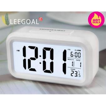 Leegoal นาฬิกาปลุก led แบบกับขาวสว่างอุณหภูมิตอนกลางวัน (ขาว) (ในประเทศ) Leegoal นาฬิกาปลุก led แบบกับขาวสว่างอุณหภูมิตอนกลางวัน (ขาว) (ในประเทศ)