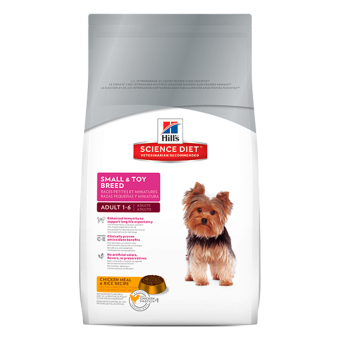 Hill’s Science Diet Canine Adult 1-6 Small and Toy Breed อาหารสุนัขชนิดเม็ดสูตรสุนัขโตพันธุ์เล็ก อายุ1-6ปี ขนาด1.5กก. Hill’s Science Diet Canine Adult 1-6 Small and Toy Breed อาหารสุนัขชนิดเม็ดสูตรสุนัขโตพันธุ์เล็ก อายุ1-6ปี ขนาด1.5กก.