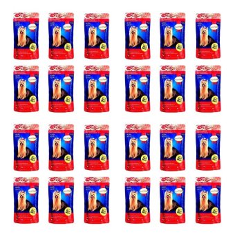 Smartheart Pouch สุนัขโต รสเนื้อวัวชิ้นในน้ำซอส 150g ( 24 units ) Smartheart Pouch สุนัขโต รสเนื้อวัวชิ้นในน้ำซอส 150g ( 24 units )