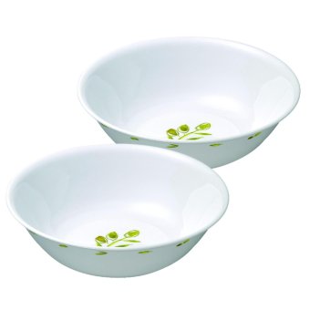 Corelle ชามใส่อาหารสีเขียวขนาด 21.5 ซม.2 ชิ้นC-432-OG-2 Corelle ชามใส่อาหารสีเขียวขนาด 21.5 ซม.2 ชิ้นC-432-OG-2