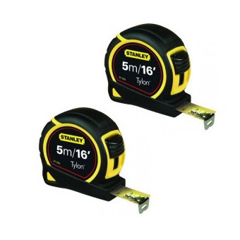 Stanley ตลับเมตร 5 เมตร Tylon 30-696 แพคคู่ Stanley ตลับเมตร 5 เมตร Tylon 30-696 แพคคู่