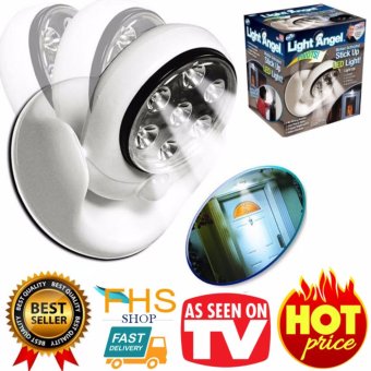Light Angel ไฟ LED ตรวจจับการเคลื่อนไหวแบบไร้สาย (ขนาดใหญ่ไฟ LED7ดวง) Light Angel ไฟ LED ตรวจจับการเคลื่อนไหวแบบไร้สาย (ขนาดใหญ่ไฟ LED7ดวง)