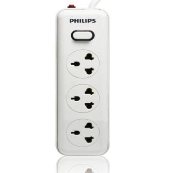 Philips รางปลั๊กไฟฟิลิปส์ 3 ช่อง 1 สวิทช์ 2 เมตร Philips รางปลั๊กไฟฟิลิปส์ 3 ช่อง 1 สวิทช์ 2 เมตร