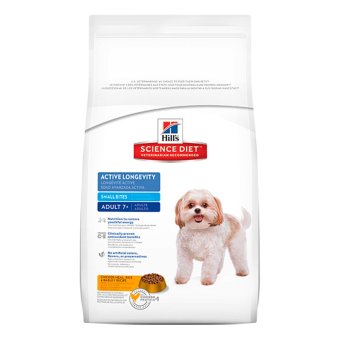 Hill’s Science Diet Canine Adult 7+ Active Longevity Small Bites อาหารสุนัขชนิดเม็ดสูตรสุนัขอายุมากกว่า7ปี (เม็ดขนาดเล็ก) ขนาด2กก. Hill’s Science Diet Canine Adult 7+ Active Longevity Small Bites อาหารสุนัขชนิดเม็ดสูตรสุนัขอายุมากกว่า7ปี (เม็ดขนาดเล็ก) ขนาด2กก.