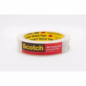 SCOTCH® MASKING TAPE 24MMX25YD เทปกระดาษกาวย่น 24 มม. X 25 หลา (แพ็ค 10 ชิ้น) SCOTCH® MASKING TAPE 24MMX25YD เทปกระดาษกาวย่น 24 มม. X 25 หลา (แพ็ค 10 ชิ้น)