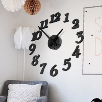 D.I.Y. Clock 360 นาฬิกาติดผนัง D.I.Y. (สีดำ) D.I.Y. Clock 360 นาฬิกาติดผนัง D.I.Y. (สีดำ)
