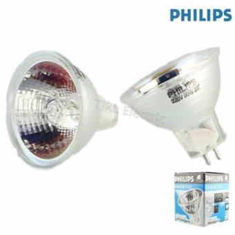 Philips หลอดไฟ ฮาโลเจน MR16 รุ่น Essential ขนาด 50W ขั้ว Gu 5.3 x 1 ดวง Philips หลอดไฟ ฮาโลเจน MR16 รุ่น Essential ขนาด 50W ขั้ว Gu 5.3 x 1 ดวง