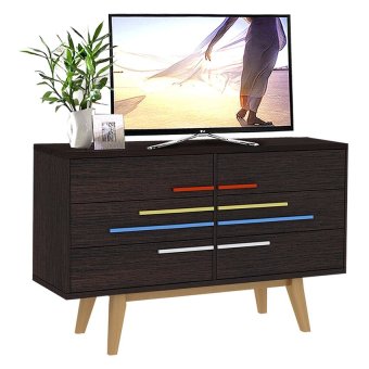 Besta ชั้นวางทีวี 6ลิ้นชัก ทรีโอ้ TC-0036 (สีวอลนัท) Besta ชั้นวางทีวี 6ลิ้นชัก ทรีโอ้ TC-0036 (สีวอลนัท)