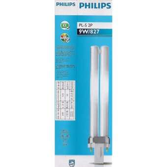 PHILIPS หลอดไฟ ฟิลิปส์ PL-S ขนาด 9W/827 แสงวอล์มไวท์ PHILIPS หลอดไฟ ฟิลิปส์ PL-S ขนาด 9W/827 แสงวอล์มไวท์