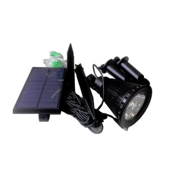 โคมไฟปักพื้นพลังงานแสงอาทิตย์ รุ่น solar cell spotlight สายไฟ5เมตร (cool white color) โคมไฟปักพื้นพลังงานแสงอาทิตย์ รุ่น solar cell spotlight สายไฟ5เมตร (cool white color)