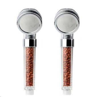 ENJOYSHOP O2 ฝักบัวสปา ฝักบัวหิน ฝักบัวเกาหลี น้ำแร่ไอออน Shower Head spa (เซ็ท 2 ชิ้น) ENJOYSHOP O2 ฝักบัวสปา ฝักบัวหิน ฝักบัวเกาหลี น้ำแร่ไอออน Shower Head spa (เซ็ท 2 ชิ้น)
