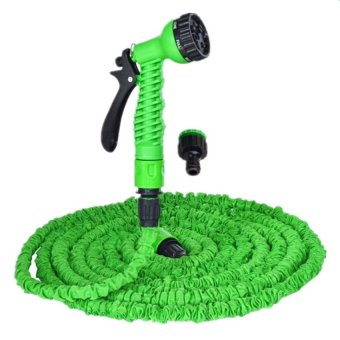 SaRabel Elastic Hose สายยางยืดหด 22.5M/75FT Automatically EXPANDS and Contracts (Green) SaRabel Elastic Hose สายยางยืดหด 22.5M/75FT Automatically EXPANDS and Contracts (Green)