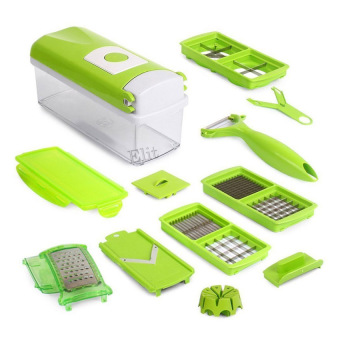 Elit One Second Slicer ชุดหั่นผัก สไลด์ผักอเนกประสงค์ - สีเขียว Elit One Second Slicer ชุดหั่นผัก สไลด์ผักอเนกประสงค์ - สีเขียว