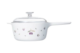 Corningware หม้อด้ามทนไฟพร้อมฝาแก้วขนาด 2.5Lสีม่วง P25PU Corningware หม้อด้ามทนไฟพร้อมฝาแก้วขนาด 2.5Lสีม่วง P25PU