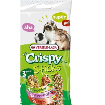 Versele-Laga ขนมแท่งรสรวม อาหารกระต่าย กระรอก แก๊สบี้ แฮมสเตอร์ ชินชิล่า เฟอร์เร็ท Rabbit Food Chipmunk Cavia Cavy Guinea Pig Hamster Chinchilla Ferret Stick Herbivores Triple Variety pack 150 g. Versele-Laga ขนมแท่งรสรวม อาหารกระต่าย กระรอก แก๊สบี้ แฮมสเตอร์ ชินชิล่า เฟอร์เร็ท Rabbit Food Chipmunk Cavia Cavy Guinea Pig Hamster Chinchilla Ferret Stick Herbivores Triple Variety pack 150 g.