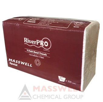 ขายยกลัง RiverPro กระดาษเช็ดมือสีขาว รุ่น V-Fold 2-Ply (24 แพ็ค) ขายยกลัง RiverPro กระดาษเช็ดมือสีขาว รุ่น V-Fold 2-Ply (24 แพ็ค)