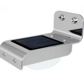 โคมไฟติดผนัง 16LEDs พร้อมโซล่าเซลล์ และเซนเซอร์ IP64 ไฟขาว โคมไฟติดผนัง 16LEDs พร้อมโซล่าเซลล์ และเซนเซอร์ IP64 ไฟขาว