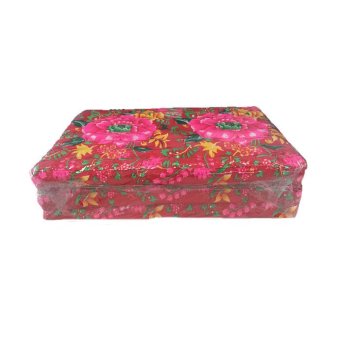 DSB Decor ที่นอนนุ่น 3ฟุต 3 พับ (สีแดง) รุ่น Flowers DSB Decor ที่นอนนุ่น 3ฟุต 3 พับ (สีแดง) รุ่น Flowers