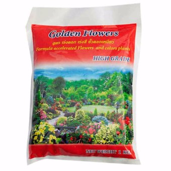 Golden Flower Organic Fertilizer Pellet ปุ๋ยอินทรีย์ชีวภาพอัดเม็ด เม็ดสีแดง 1กก. (1ถุง) Golden Flower Organic Fertilizer Pellet ปุ๋ยอินทรีย์ชีวภาพอัดเม็ด เม็ดสีแดง 1กก. (1ถุง)