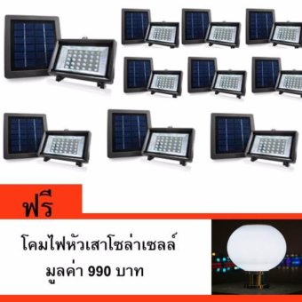Light Farm สปอร์ตไลท์โซล่าเซลล์ รุ่น30LED แพ็ค 10 ชุด ( แถมฟรีโคมไฟหัวเสาโซล่าเซลล์ 1ชุด) Light Farm สปอร์ตไลท์โซล่าเซลล์ รุ่น30LED แพ็ค 10 ชุด ( แถมฟรีโคมไฟหัวเสาโซล่าเซลล์ 1ชุด)