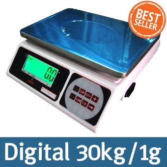 Digital Scale เครื่องชั่งดิจิตอลแบบตั้งโต๊ะ 30kg/1g รุ่น JZA-30kg Digital Scale เครื่องชั่งดิจิตอลแบบตั้งโต๊ะ 30kg/1g รุ่น JZA-30kg