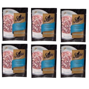 Sheba อาหารเปียก แมว รส ปลาทูน่าและปลาทรายแดง 70g ( 6 units ) Sheba อาหารเปียก แมว รส ปลาทูน่าและปลาทรายแดง 70g ( 6 units )