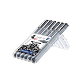 ปากกามาร์สพิกเม้นท์STAEDTLERรุ่น308แพ็ค4ฟรี2ด้าม สีดำ ปากกามาร์สพิกเม้นท์STAEDTLERรุ่น308แพ็ค4ฟรี2ด้าม สีดำ