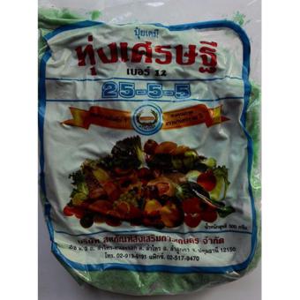 ปุ๋ยเขียวทุ่งเศรษฐี 25-5-5 (0.5 กก.) ปุ๋ยเขียวทุ่งเศรษฐี 25-5-5 (0.5 กก.)