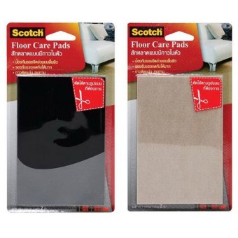 Scotch® Floor Care Pads สักหลาดกาวในตัว ชนิดแผ่น 100x150 มม. *(2 ชิ้น) Scotch® Floor Care Pads สักหลาดกาวในตัว ชนิดแผ่น 100x150 มม. *(2 ชิ้น)