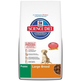 Hill's Science Diet puppy large breed อาหารลูกสุนัข พันธุ์ใหญ่ ขนาด 15kg Hill's Science Diet puppy large breed อาหารลูกสุนัข พันธุ์ใหญ่ ขนาด 15kg
