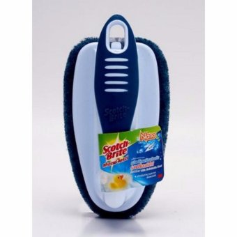 Scotch-brite® แปรงขัดพื้นพร้อมด้ามจับ รุ่นนาโน SBANTIMICROBIAL_SCRUB_BRUSH D-100403721 (ชุด 2 ชิ้น) Scotch-brite® แปรงขัดพื้นพร้อมด้ามจับ รุ่นนาโน SBANTIMICROBIAL_SCRUB_BRUSH D-100403721 (ชุด 2 ชิ้น)