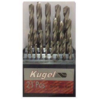 Kugel ดอกสว่าน เจาะเหล็ก 21ตัว/ชุด Kugel ดอกสว่าน เจาะเหล็ก 21ตัว/ชุด