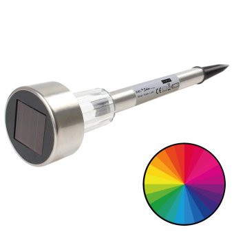 ไฟโซล่าล่าเซลล์ ปักสนาม 1 LED (เเสงหลากสี) ไฟโซล่าล่าเซลล์ ปักสนาม 1 LED (เเสงหลากสี)