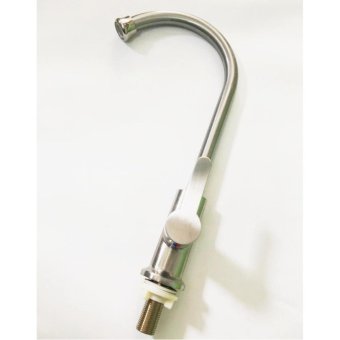 Stainless steel kitchen faucet ก๊อกน้ำงวง ก๊องซิงค์ สแตน เลสอ่างล้างจาน อ่างล้างมือ ก้านไอติม แสตนเลส เปิดปิดง่าย สวยงาม Stainless steel kitchen faucet ก๊อกน้ำงวง ก๊องซิงค์ สแตน เลสอ่างล้างจาน อ่างล้างมือ ก้านไอติม แสตนเลส เปิดปิดง่าย สวยงาม
