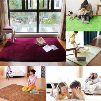 Audew หนาป้องกันการลื่นล้มบนพื้นเสื่อพรมผ้าห่ม/ปก 80ซม x 120ซม (สีน้ำตาล)-ระหว่างประเทศ - intl Audew หนาป้องกันการลื่นล้มบนพื้นเสื่อพรมผ้าห่ม/ปก 80ซม x 120ซม (สีน้ำตาล)-ระหว่างประเทศ - intl
