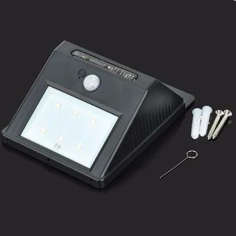 GOOD LUCK BABY ไฟติดผนังโซล่าเซลล์ 6 SMD LED Motion sensor GOOD LUCK BABY ไฟติดผนังโซล่าเซลล์ 6 SMD LED Motion sensor