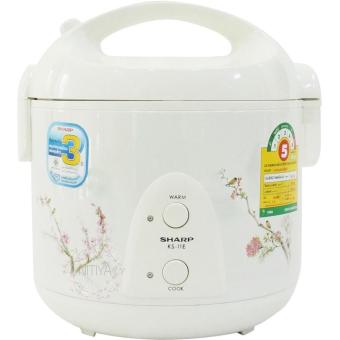 SHARP หม้อข้าวอุ่นทิพย์ รุ่นเดอลุกซ์ ขนาด1ลิตร ลายดอกเหมย รุ่น KS-11E.PL SHARP หม้อข้าวอุ่นทิพย์ รุ่นเดอลุกซ์ ขนาด1ลิตร ลายดอกเหมย รุ่น KS-11E.PL