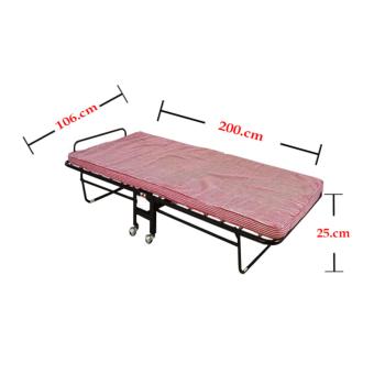 DAXTON เตียงเสริม พับสปริง Comfort Lite หนาพิเศษ พร้อมที่นอนหนานุ่มคละสี รุ่น COMFORT LITE B-106 DAXTON เตียงเสริม พับสปริง Comfort Lite หนาพิเศษ พร้อมที่นอนหนานุ่มคละสี รุ่น COMFORT LITE B-106