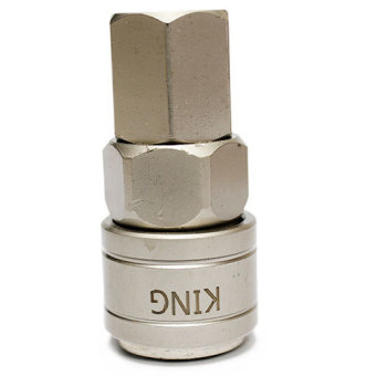 KING ข้อต่อ Onetouch SF20 เกลียวในเมีย - Silver KING ข้อต่อ Onetouch SF20 เกลียวในเมีย - Silver