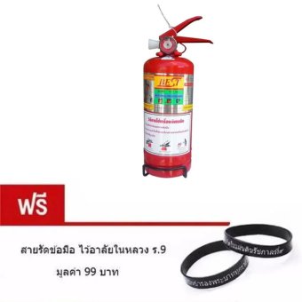 iBettalet ถังดับเพลิง 2 Lbs Dry Chemical Fire Extinguisher (Red) แถมฟรี สายรัดข้อมือ ไว้อาลัยในหลวง ร.9 มูลค่า 99 บาท iBettalet ถังดับเพลิง 2 Lbs Dry Chemical Fire Extinguisher (Red) แถมฟรี สายรัดข้อมือ ไว้อาลัยในหลวง ร.9 มูลค่า 99 บาท