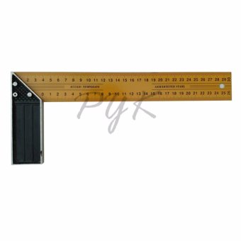 ฉากวัดมุม ฉากวัดไม้ ขนาด 30 cm. (สีเหลือง) ฉากวัดมุม ฉากวัดไม้ ขนาด 30 cm. (สีเหลือง)