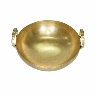 Thai Bronze กะทะทองเหลือง สำหรับประกอบอาหาร คาว และ หวาน ขนาด 30 ซม. Thai Bronze กะทะทองเหลือง สำหรับประกอบอาหาร คาว และ หวาน ขนาด 30 ซม.