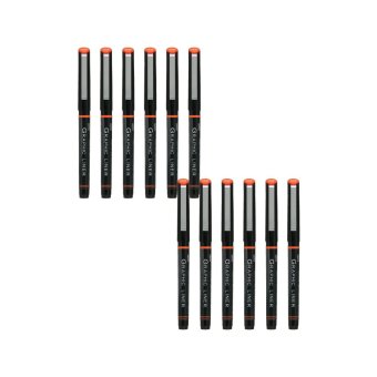 ปากกา OHTO Pen JAPAN Graphic Liner ตัดเส้น กันน้ำ ขนาดหัวปากกา 0.2 Black - 12 ด้าม ปากกา OHTO Pen JAPAN Graphic Liner ตัดเส้น กันน้ำ ขนาดหัวปากกา 0.2 Black - 12 ด้าม